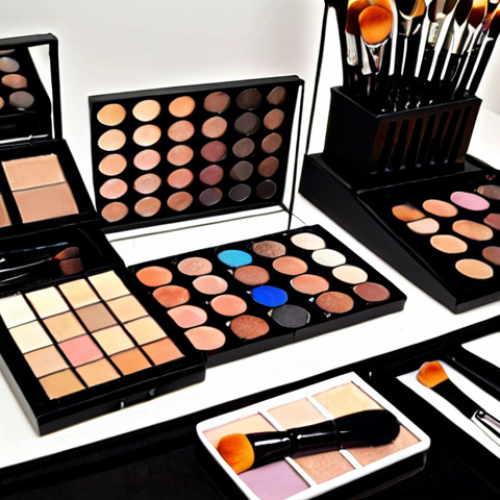 **Image Prompt 1:** A meticulously organized makeup artist's workstation, focusing on essential, high-quality tools prepared for a national qualification exam. Close-up on sparkling clean, professional brushes, sponges, and neatly arranged foundation and eyeshadow palettes. A checklist or syllabus is subtly visible in the background, emphasizing preparation, hygiene, and precision. The lighting is bright and clear, highlighting the dedication to mastering fundamental skills. Realistic, detailed, and clean aesthetic.